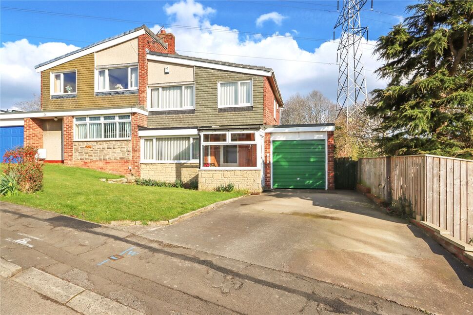 3 bedroom Semi Detached House for sale, Sherburn Park Drive, Rowlands