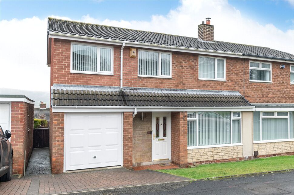 Main image of 4 bedroom Semi Detached House for sale, Ashtree Close, Rowlands Gill, Tyne and Wear, NE39