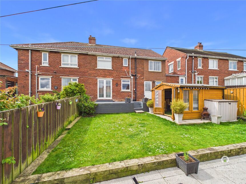 Main image of 4 bedroom Semi Detached House for sale, Valley View, Highfield, Tyne and Wear, NE39