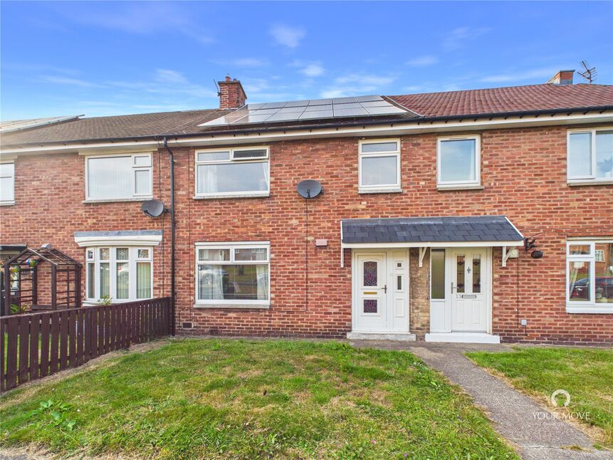 Main image of 3 bedroom Mid Terrace House for sale, Albion Gardens, Burnopfield, Durham, NE16