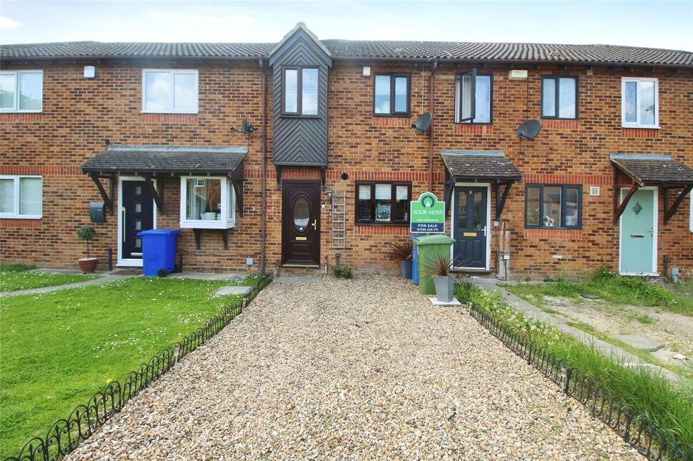 Main image of 2 bedroom Mid Terrace House for sale, Cricketers Close, Kemsley, Kent, ME10