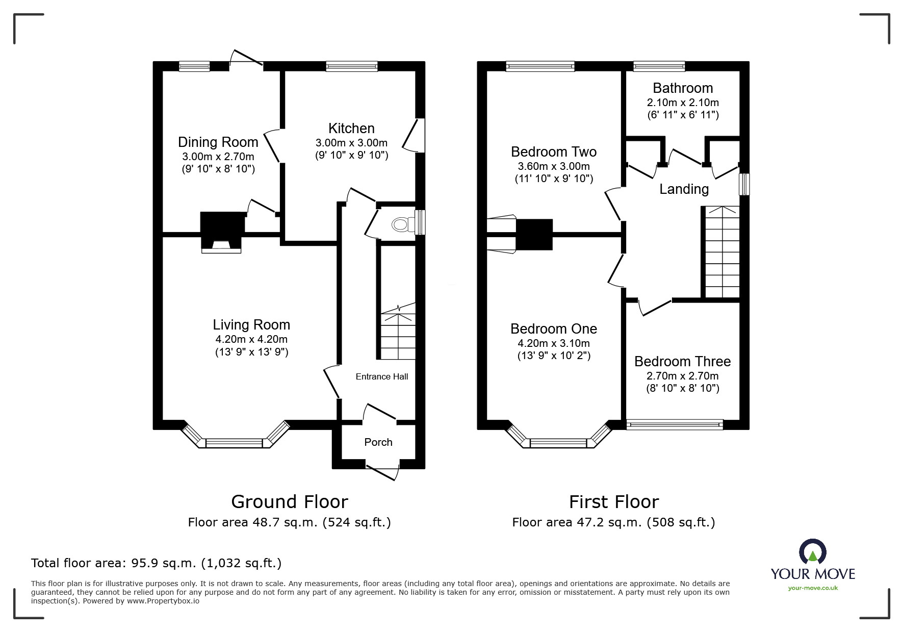 Floorplan of 3 bedroom Semi Detached House for sale, St. Georges Avenue, Sheerness, Kent, ME12