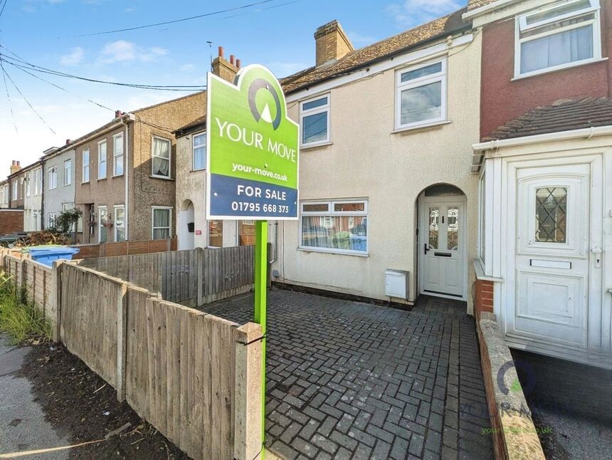 Main image of 2 bedroom Mid Terrace House for sale, Barton Hill Drive, Minster on Sea, Kent, ME12