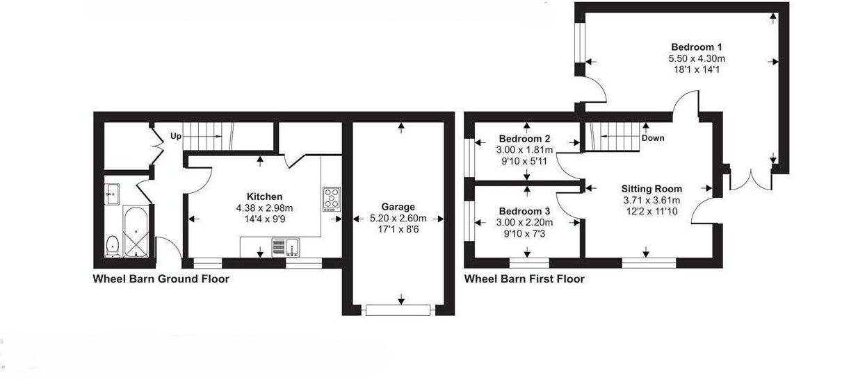 Floorplan of 3 bedroom Detached House for sale, Exmouth Road, Colaton Raleigh, Devon, EX10