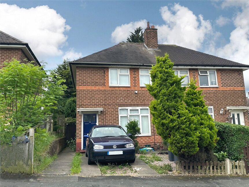 Main image of 2 bedroom Semi Detached House for sale, Webbcroft Road, Birmingham, West Midlands, B33