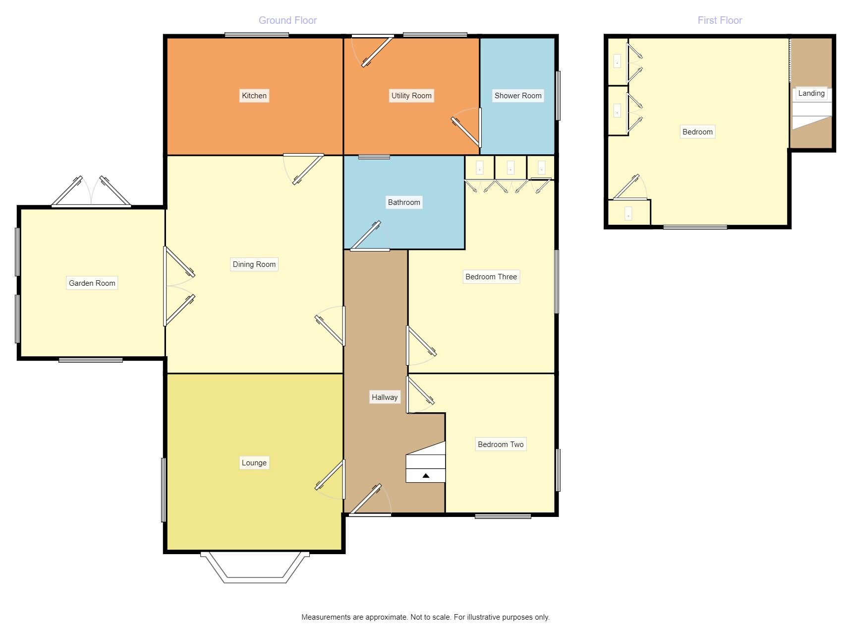 Floorplan of 3 bedroom Detached Bungalow for sale, Sea Lane, Saltfleet, Lincolnshire, LN11