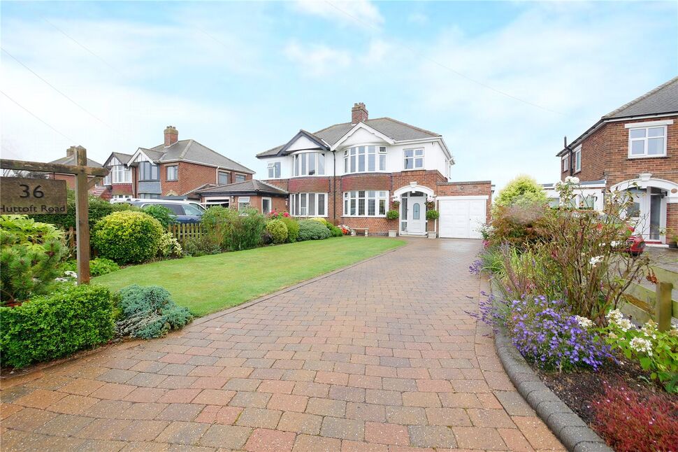 Main image of 3 bedroom Semi Detached House for sale, Huttoft Road, Sutton-on-Sea, Lincolnshire, LN12