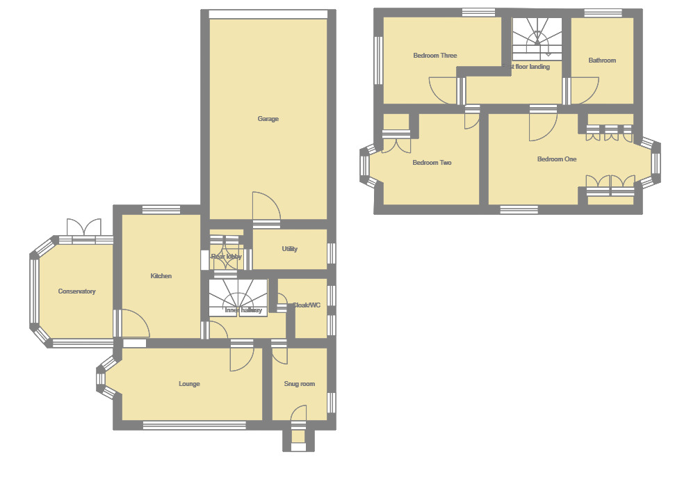 Floorplan of 3 bedroom Detached House for sale, Church Lane, Sutton-On-Sea, Lincolnshire, LN12