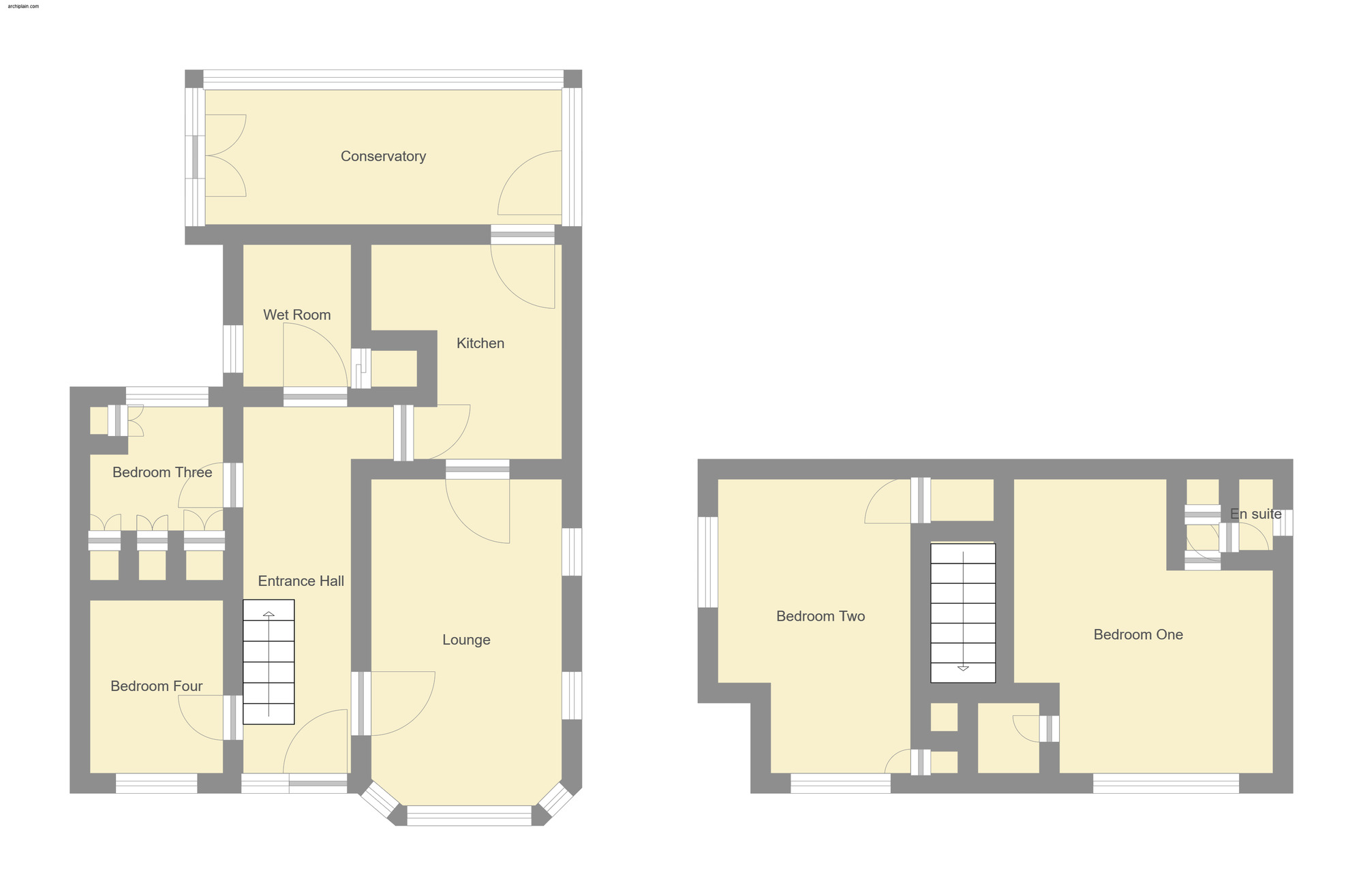 Floorplan of 4 bedroom Detached Bungalow for sale, Victoria Road, Mablethorpe, Lincolnshire, LN12