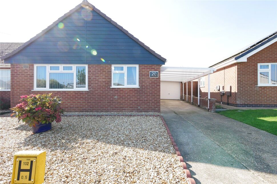 Main image of 2 bedroom Semi Detached Bungalow for sale, Sandringham Drive, Sutton-on-Sea, Lincolnshire, LN12