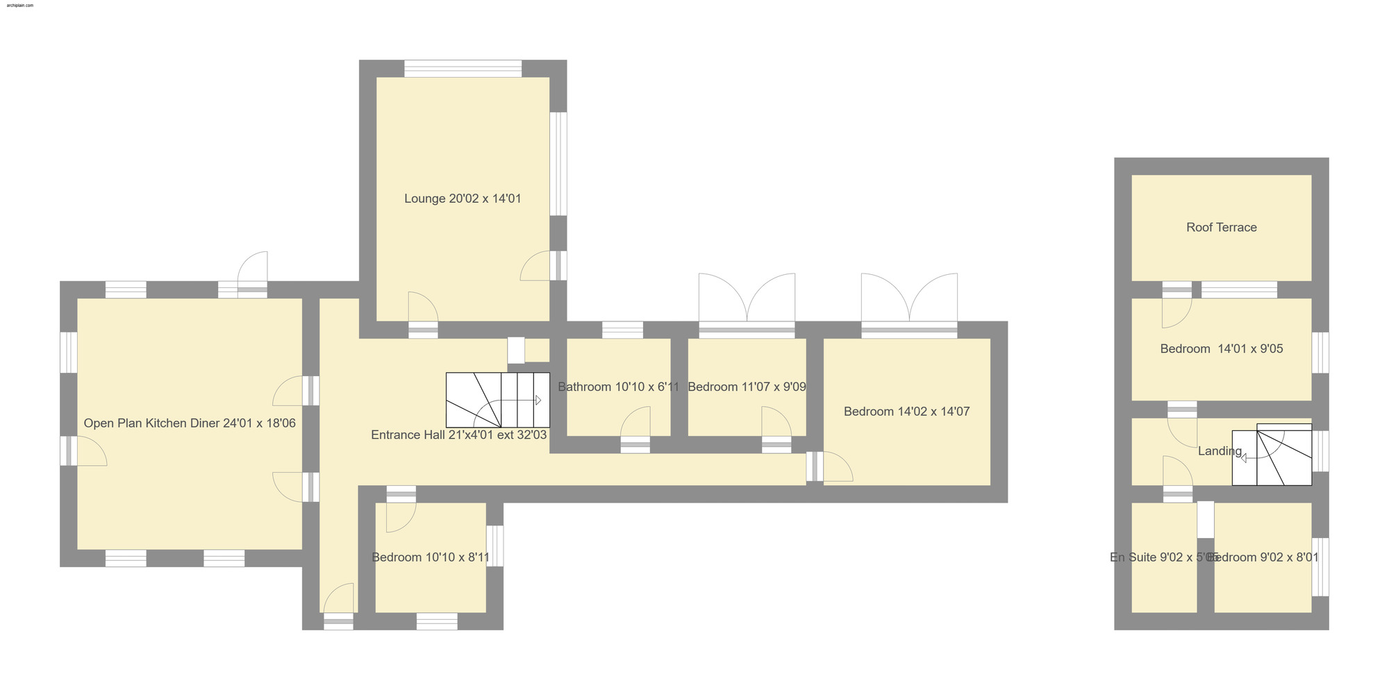 Floorplan of 5 bedroom Detached House for sale, Church Lane, Sutton-on-Sea, Lincolnshire, LN12