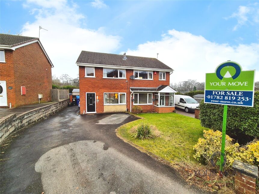 Main image of 3 bedroom Semi Detached House for sale, Hillside Avenue, Kidsgrove, Stoke-On-Trent, ST7