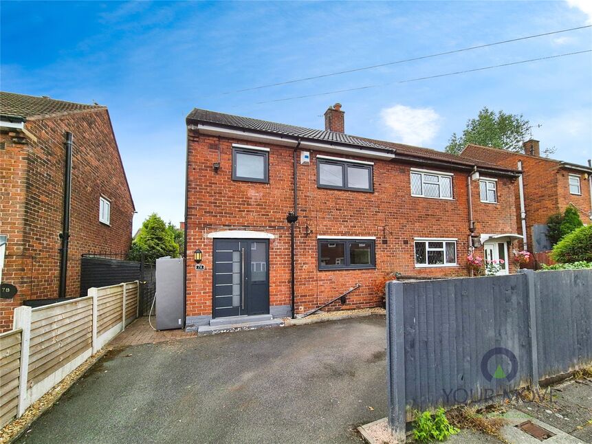 Main image of 3 bedroom Semi Detached House for sale, Houldsworth Drive, Fegg Hayes, Stoke-on-Trent, Staffordshire, ST6
