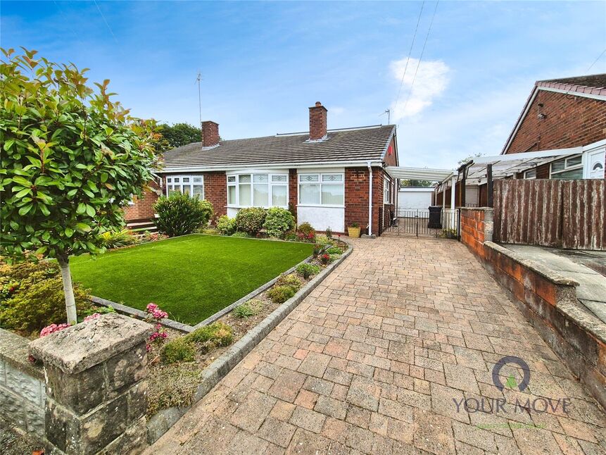 Main image of 3 bedroom Semi Detached Bungalow for sale, Poplar Drive,, Kidsgrove, Staffordshire, ST7