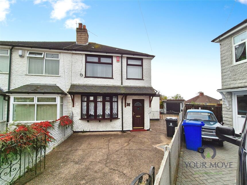 Main image of 3 bedroom Semi Detached House for sale, Dency Grove, Burslem, Stoke-on-Trent, Staffordshire, ST6