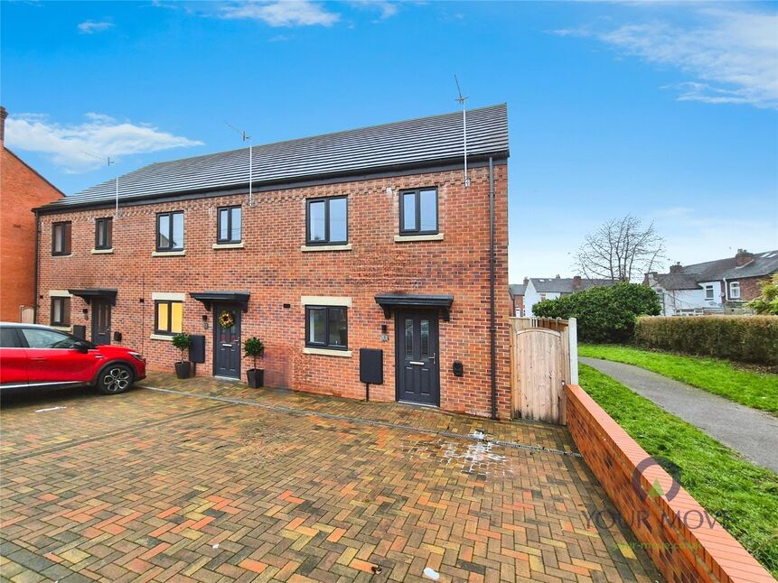 Main image of 3 bedroom End Terrace House for sale, Heath Street, Newcastle, Staffordshire, ST5