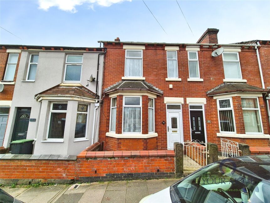 Main image of 2 bedroom Mid Terrace House for sale, Greengates Street, Tunstall, Stoke-on-Trent, Staffordshire, ST6