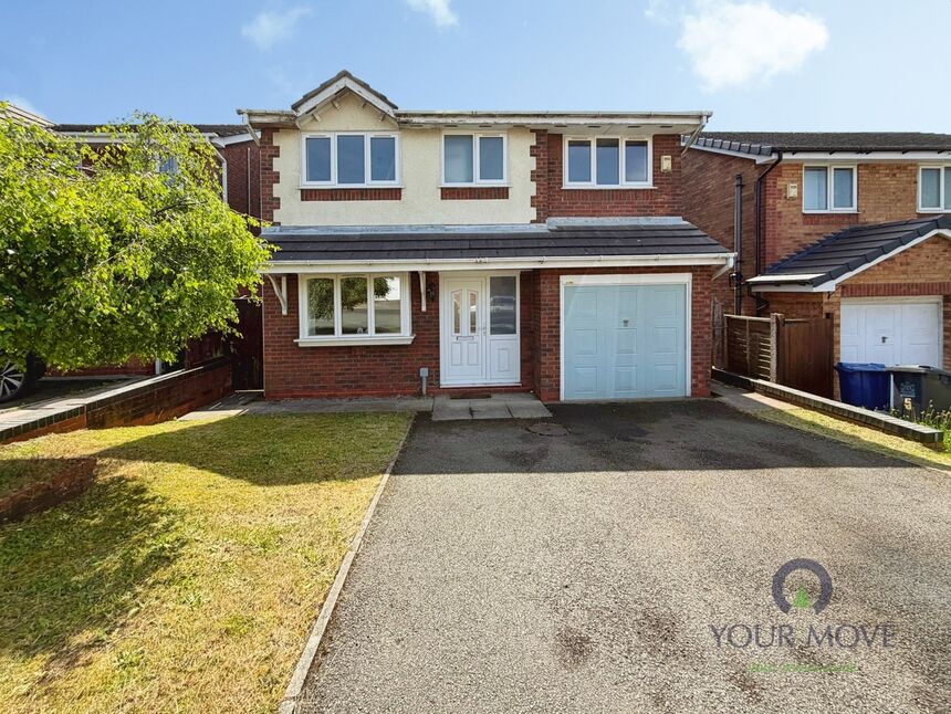 Main image of 4 bedroom Detached House for sale, Burford Avenue, Waterhayes, Newcastle, Staffordshire, ST5