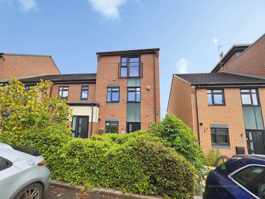 Main image of 4 bedroom End Terrace House for sale, Brentleigh Way, Hanley, Stoke-on-Trent, Staffordshire, ST1