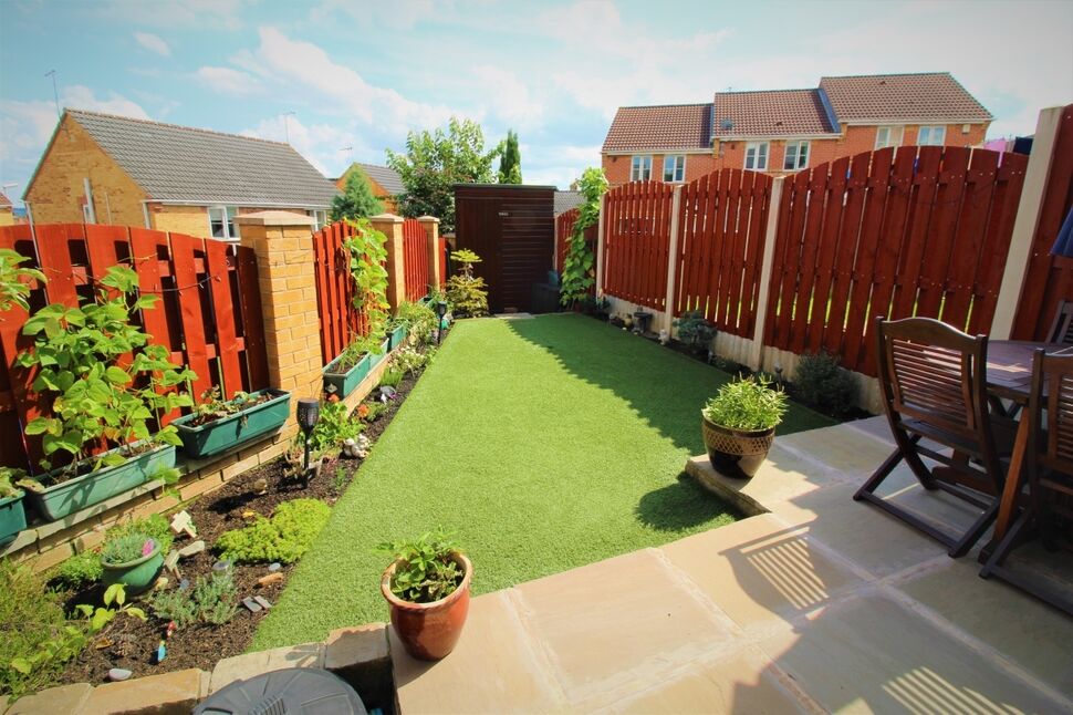 Front, Side And Rear Gardens