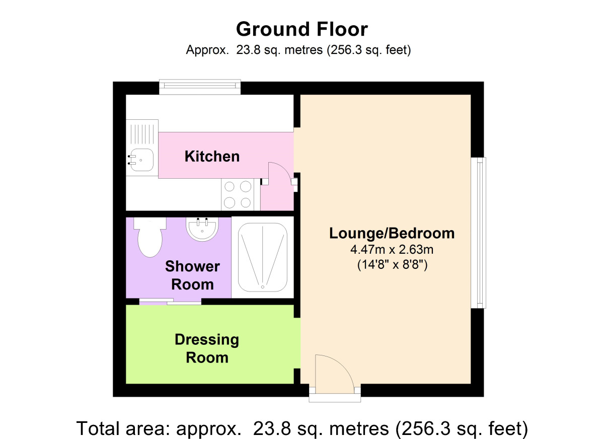 Floorplan of Flat to rent, Aldeburgh Avenue, Newcastle Upon Tyne, NE15