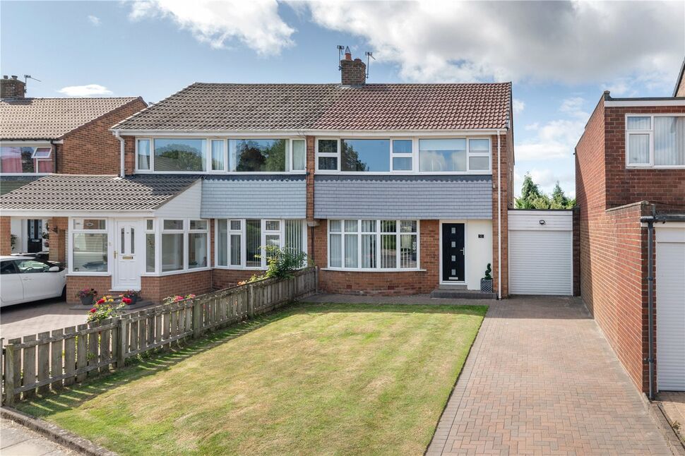 Main image of 3 bedroom Semi Detached House for sale, Chapel House Drive, Newcastle upon Tyne, Tyne and Wear, NE5