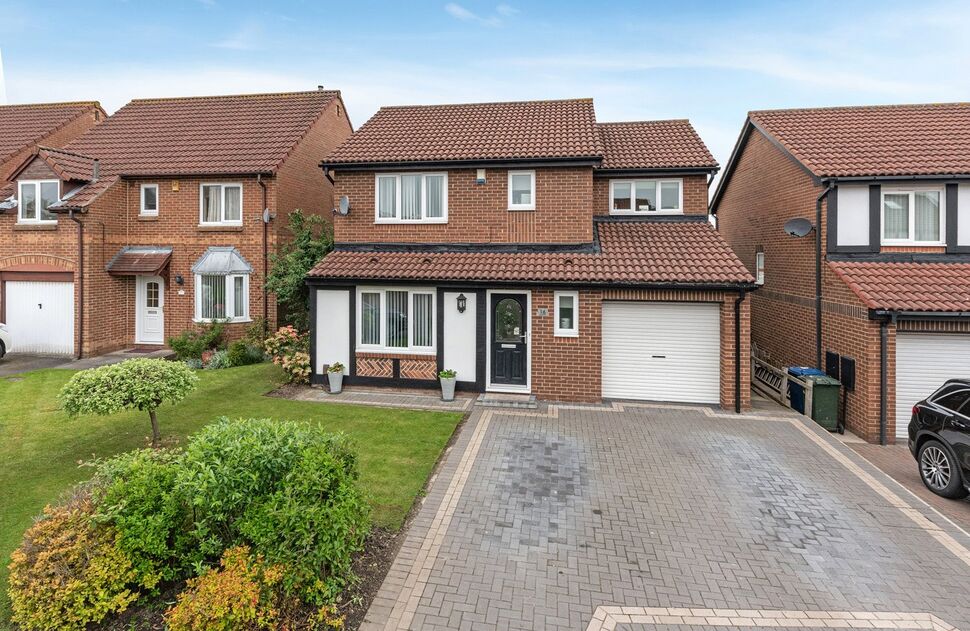 Main image of 4 bedroom Detached House for sale, Milburn Drive, Newcastle upon Tyne, Tyne and Wear, NE15
