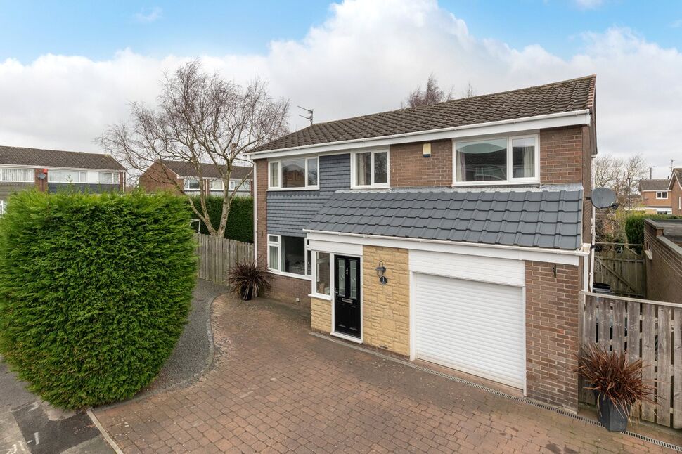 Main image of 4 bedroom Detached House for sale, Kelson Way, Chapel Park, Tyne and Wear, NE5