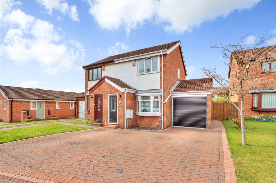 Main image of 2 bedroom Semi Detached House for sale, Patina Close, Newcastle upon Tyne, Tyne and Wear, NE15
