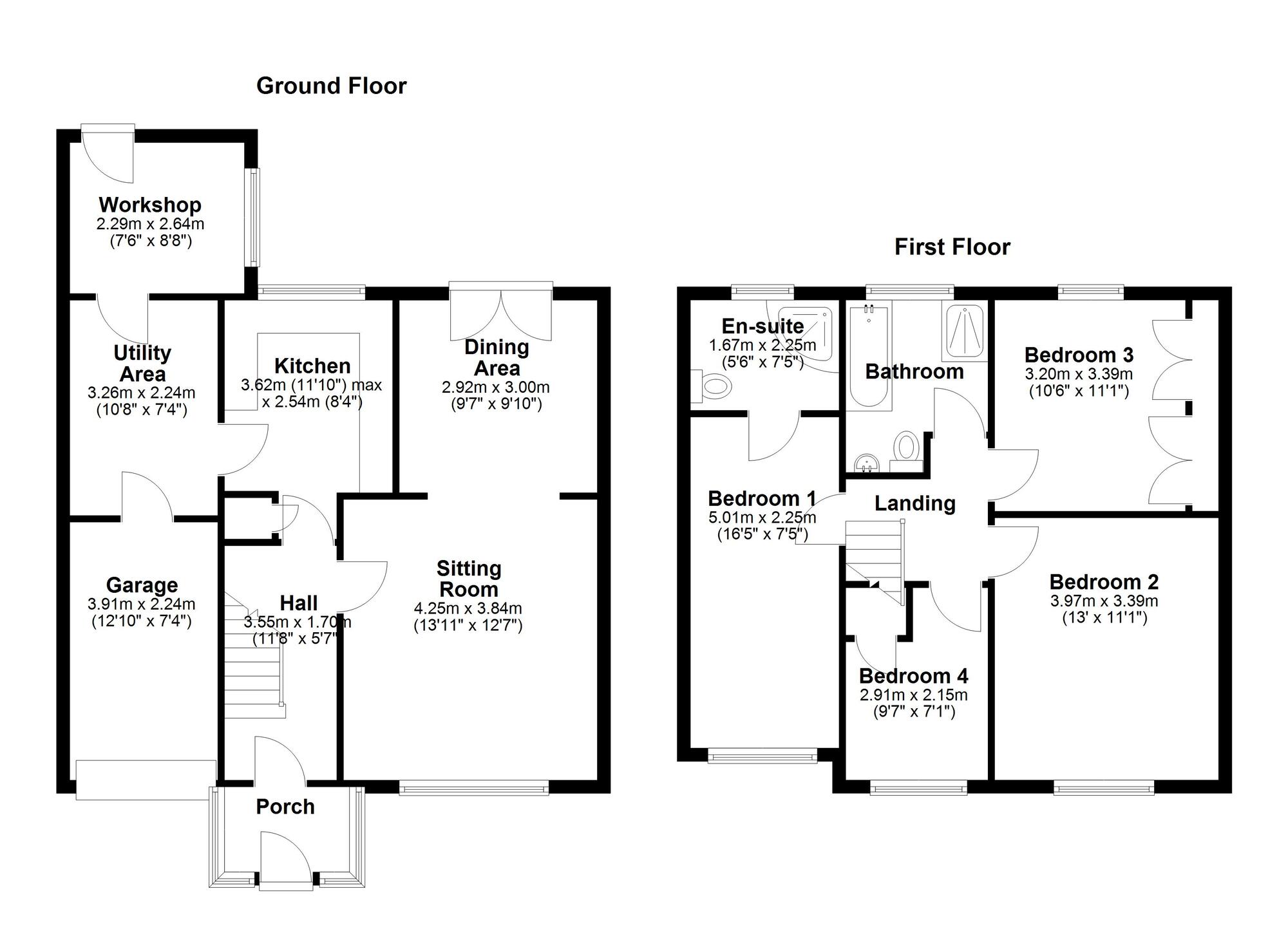 Floorplan of 4 bedroom Semi Detached House for sale, Lanercost Drive, Newcastle upon Tyne, Tyne and Wear, NE5