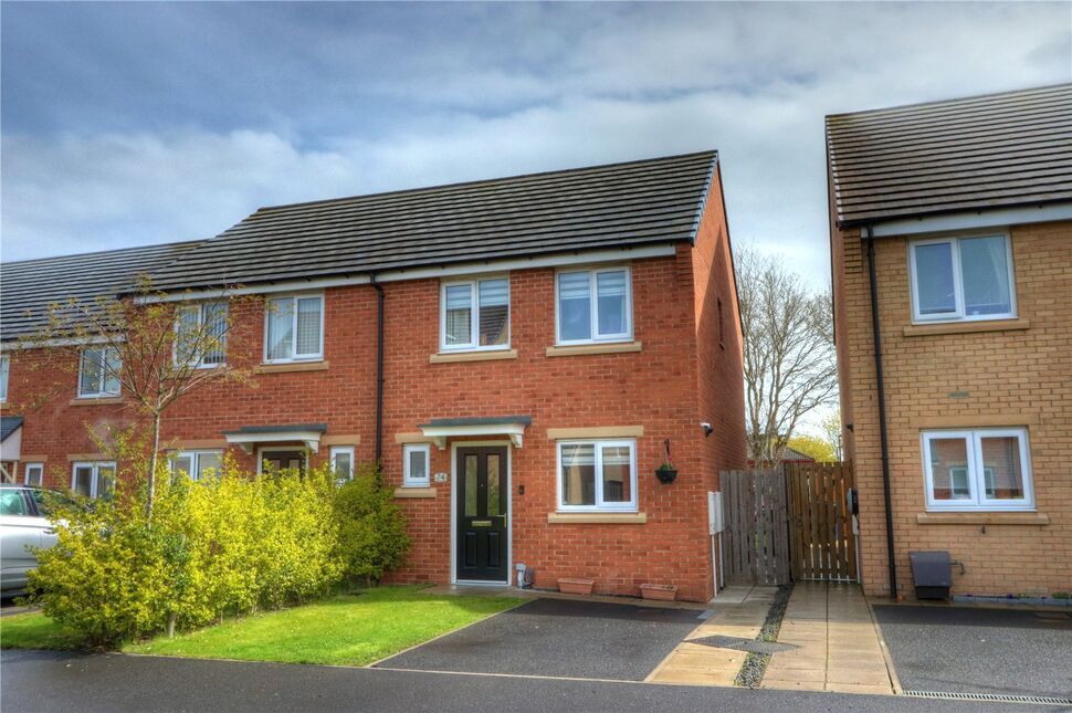 3 bedroom Semi Detached House for sale, Rosedale Court, Newcastle upon