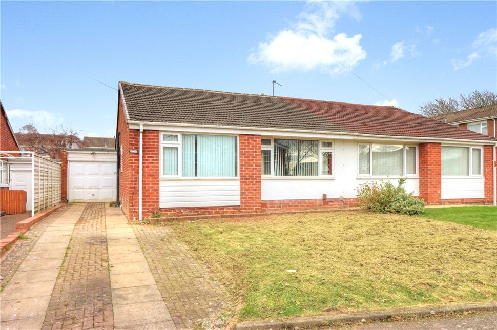 2 bedroom Semi Detached Bungalow for sale, Lupin Close, Newcastle upon