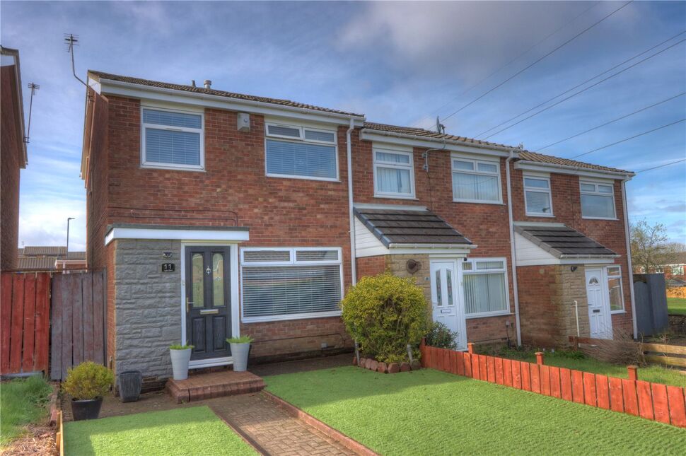 3 bedroom Link Detached House for sale, Matfen Close, Newcastle upon Tyne, NE15 £179,950