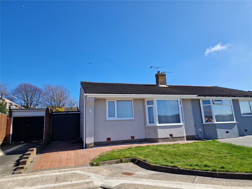 Main image of 2 bedroom Semi Detached Bungalow for sale, Chudleigh Gardens, Newcastle upon Tyne, Tyne and Wear, NE5