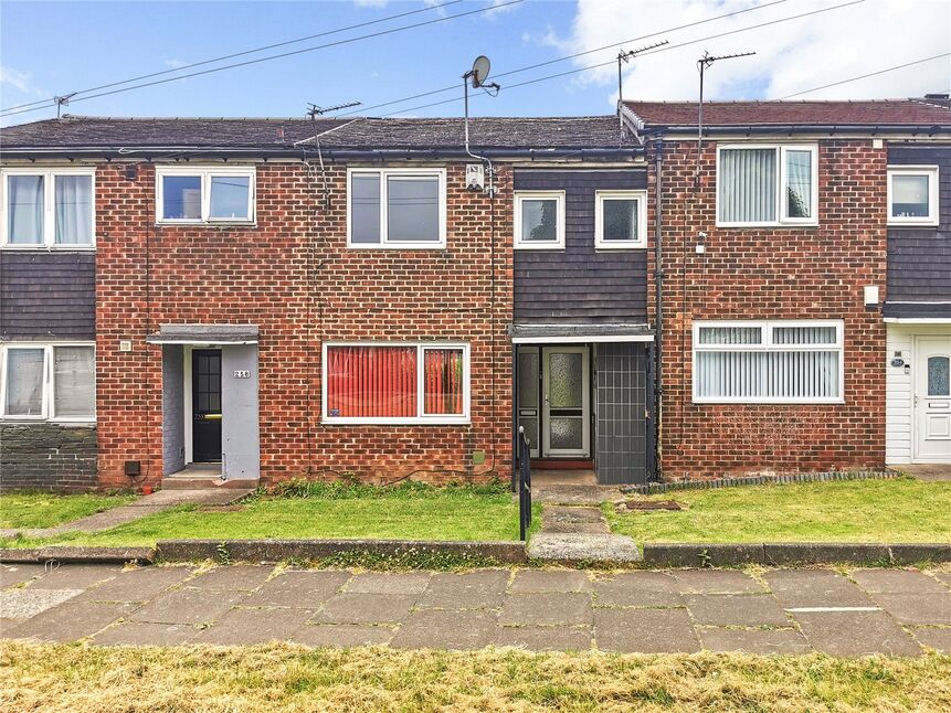 Main image of 3 bedroom Mid Terrace House for sale, Trevelyan Drive, Newcastle upon Tyne, Tyne and Wear, NE5
