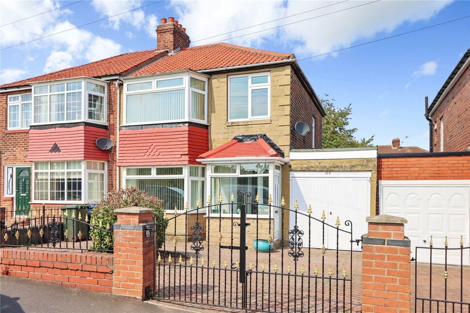 Main image of 3 bedroom Semi Detached House for sale, The Roman Way, Newcastle upon Tyne, Tyne and Wear, NE5