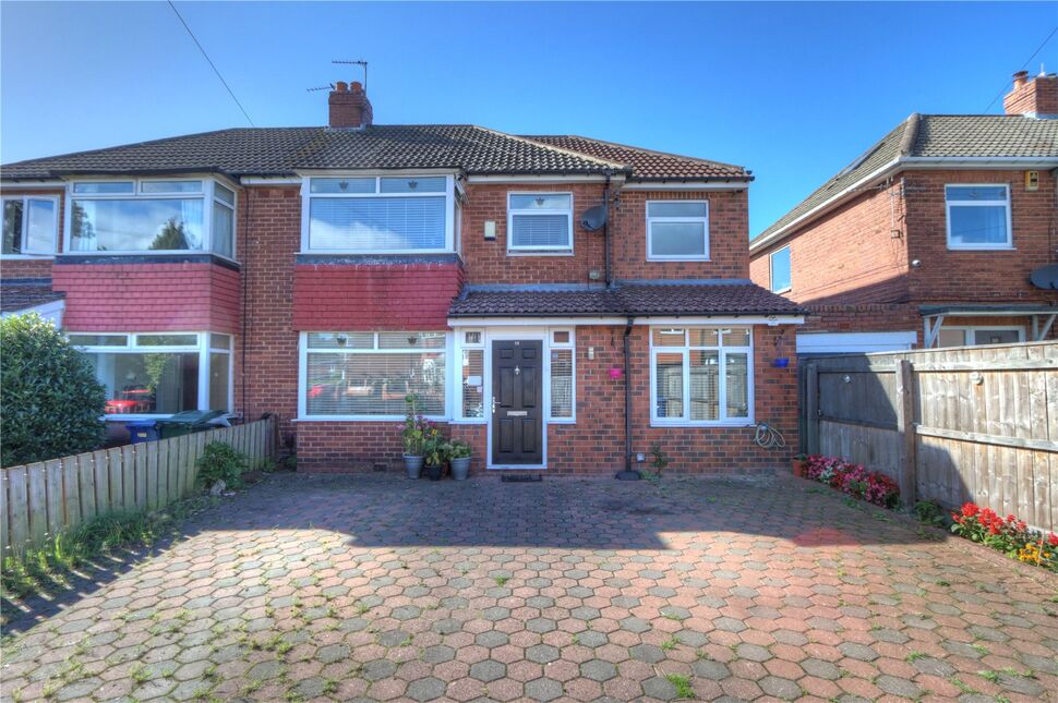 Main image of 4 bedroom Semi Detached House for sale, Woolerton Drive, Newcastle upon Tyne, Tyne and Wear, NE15