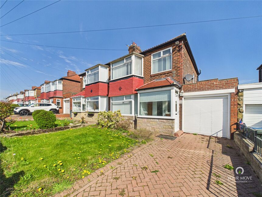 Main image of 3 bedroom Semi Detached House for sale, The Roman Way, Newcastle upon Tyne, Tyne and Wear, NE5