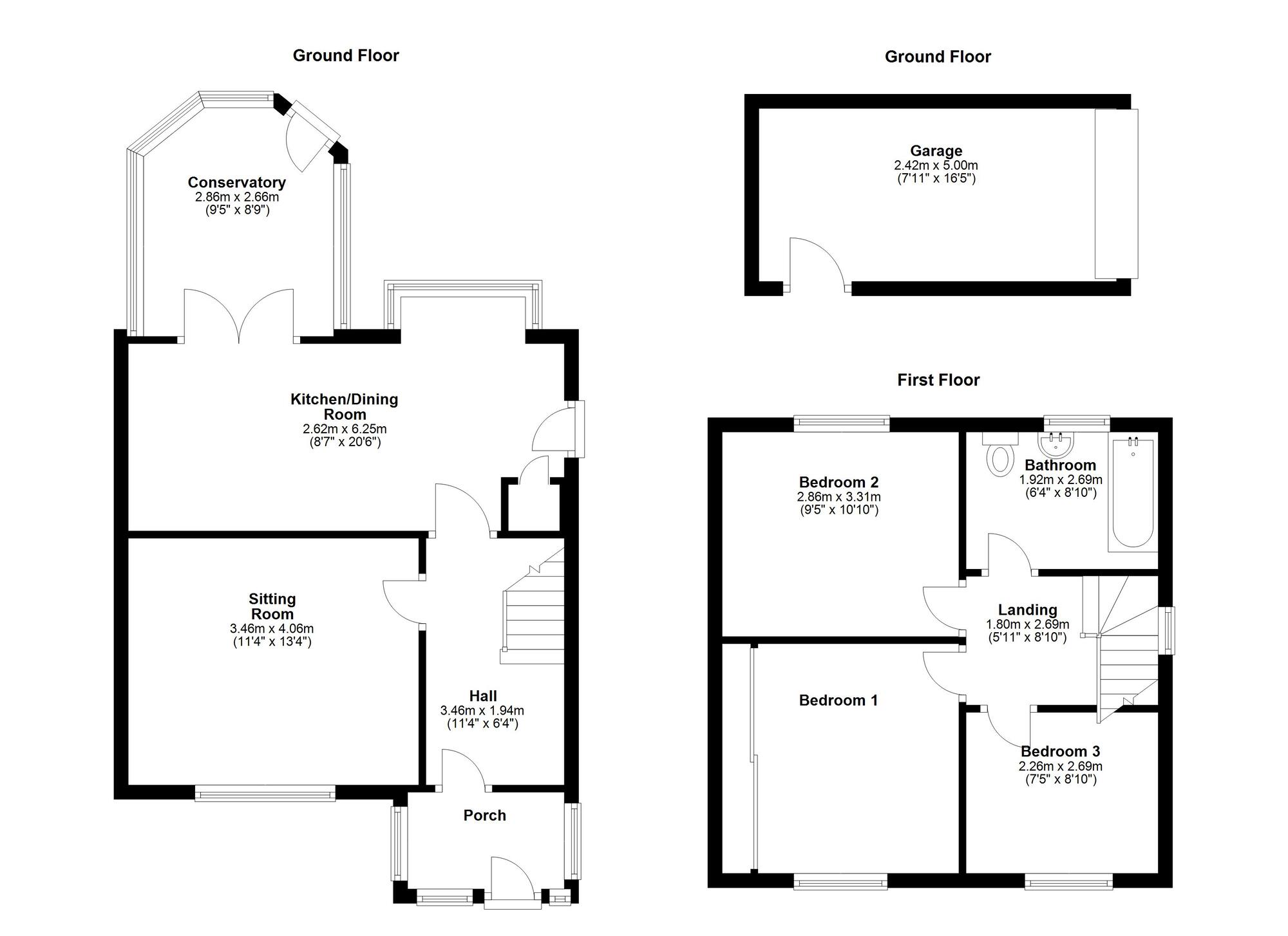 Floorplan of 3 bedroom End Terrace House for sale, Westgarth, Newcastle upon Tyne, Tyne and Wear, NE5