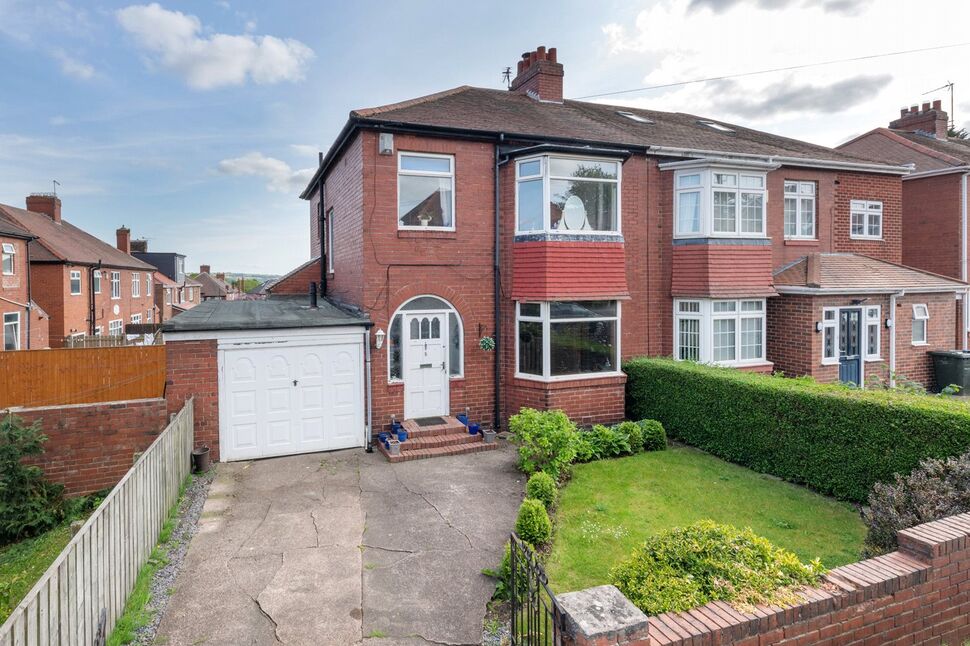 Main image of 3 bedroom Semi Detached House for sale, Paignton Avenue, Newcastle upon Tyne, Tyne and Wear, NE4