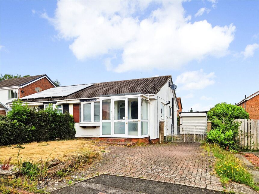 Main image of 2 bedroom Semi Detached Bungalow for sale, Apple Close, Newcastle upon Tyne, Tyne and Wear, NE15