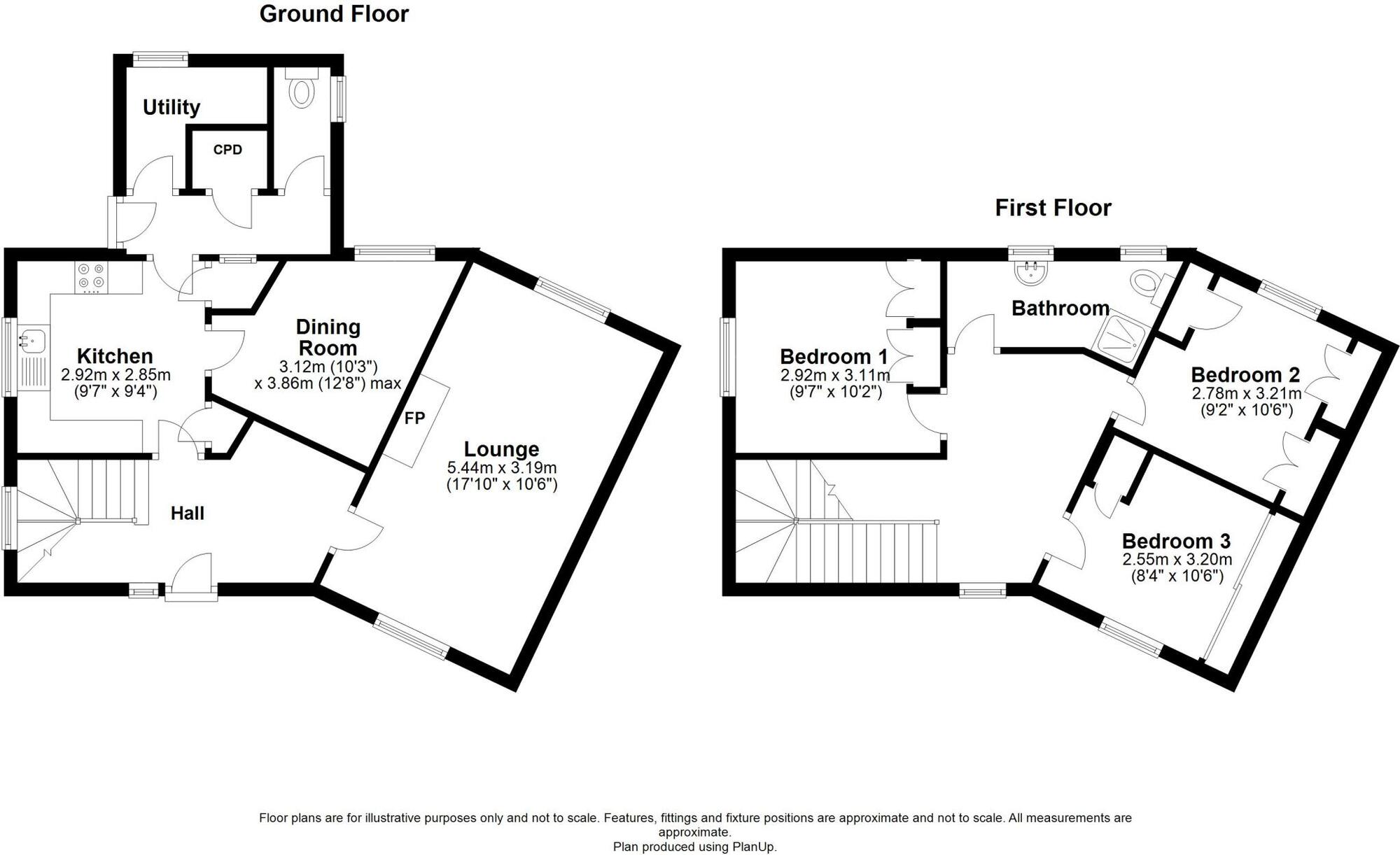 Floorplan of 3 bedroom Semi Detached House for sale, Kirkston Avenue, Newcastle upon Tyne, Tyne and Wear, NE15