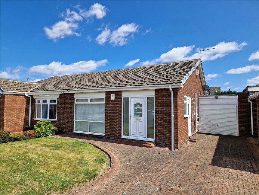 Main image of 2 bedroom Semi Detached Bungalow for sale, Kidderminster Drive, Newcastle upon Tyne, Tyne and Wear, NE5