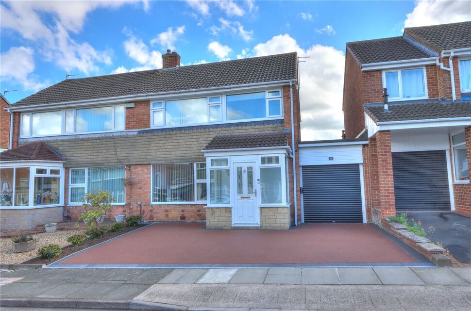 Main image of 3 bedroom Semi Detached House for sale, Chapel House Drive, Newcastle upon Tyne, Tyne and Wear, NE5