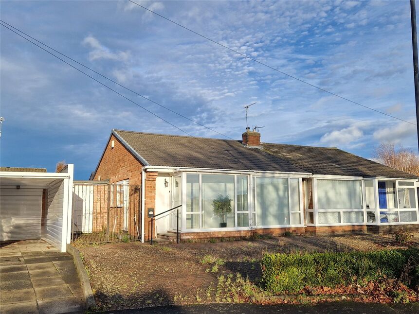 Main image of 2 bedroom Semi Detached Bungalow for sale, Chadderton Drive, Newcastle upon Tyne, Tyne and Wear, NE5