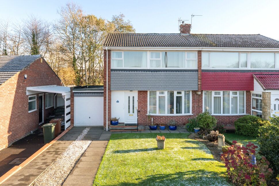 Main image of 3 bedroom Semi Detached House for sale, Eddrington Grove, Newcastle upon Tyne, Tyne and Wear, NE5
