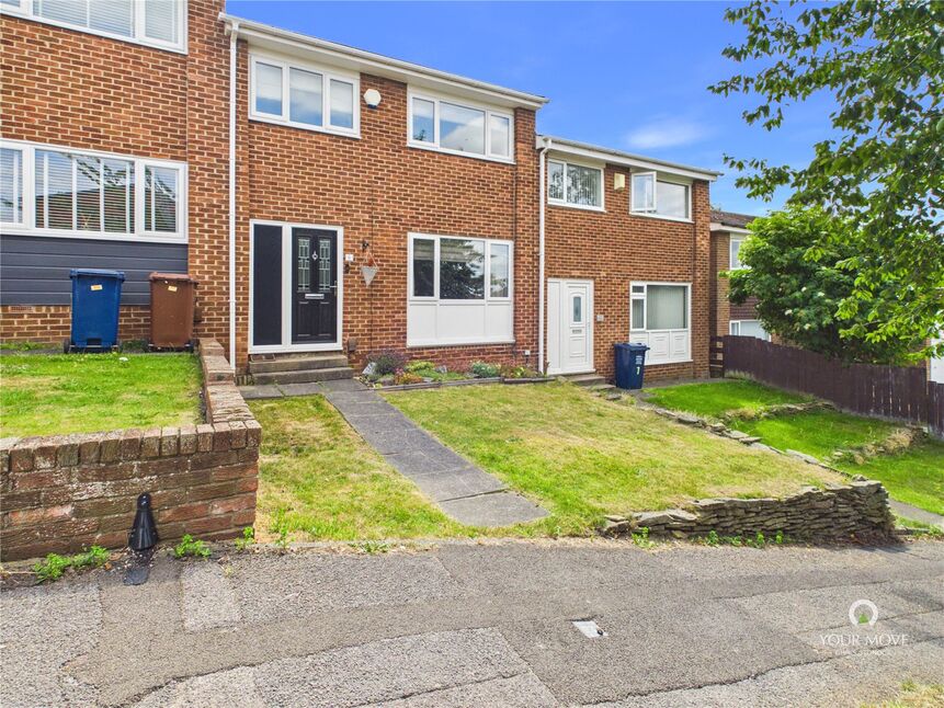 Main image of 3 bedroom Mid Terrace House for sale, Brancepeth Close, Newcastle upon Tyne, Tyne and Wear, NE15