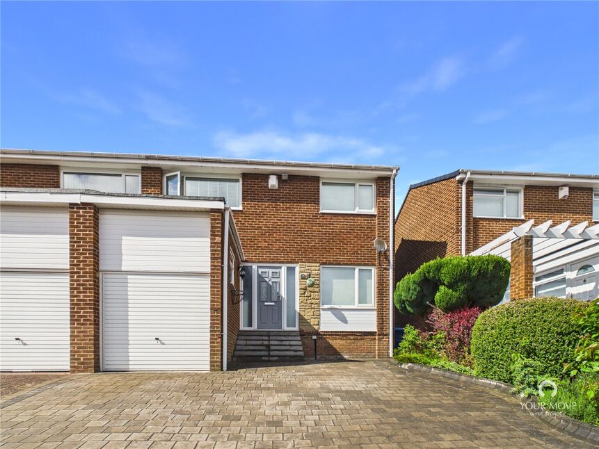 Main image of 3 bedroom Semi Detached House for sale, Bridgewater Close, Newcastle upon Tyne, Tyne and Wear, NE15