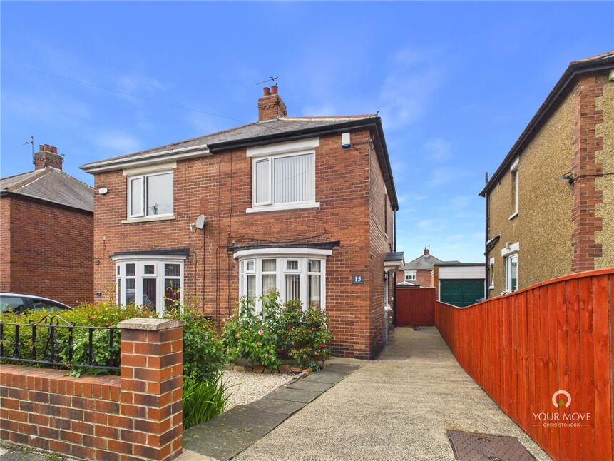 Main image of 2 bedroom Semi Detached House for sale, Kinnaird Avenue, Newcastle upon Tyne, Tyne and Wear, NE15
