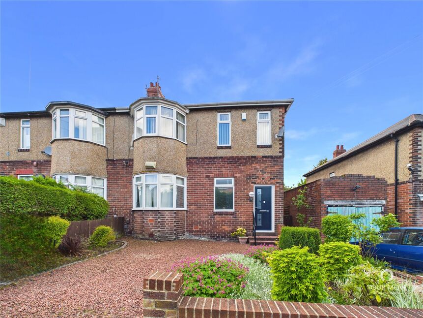 Main image of 3 bedroom Flat for sale, Castleside Road, Newcastle upon Tyne, Tyne and Wear, NE15